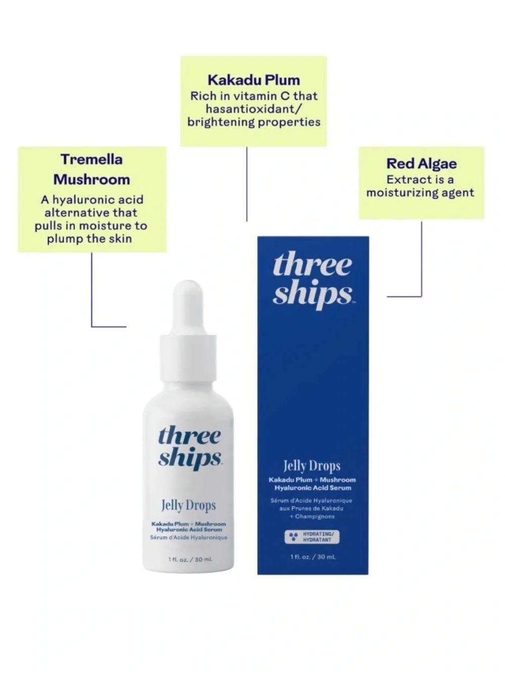💙 5/$25 Beauty • Three Ships Serum Dew Drops • Travel Size